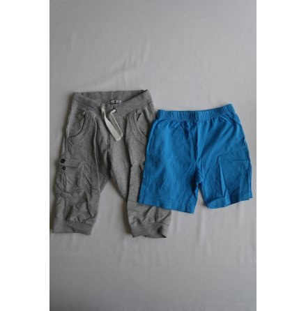 Byxor/Shorts 2-pack, strl. 110/116