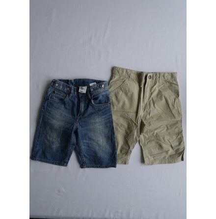Shorts 2-pack, strl. 110/116 